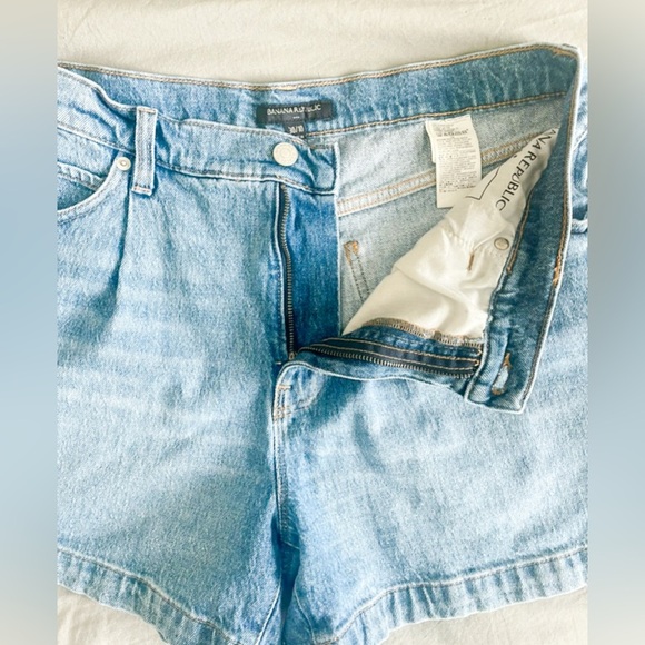 Banana Republic High Rise Denim Shorts - Picture 4 of 4